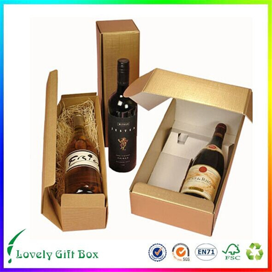 Cardboard Wine Box