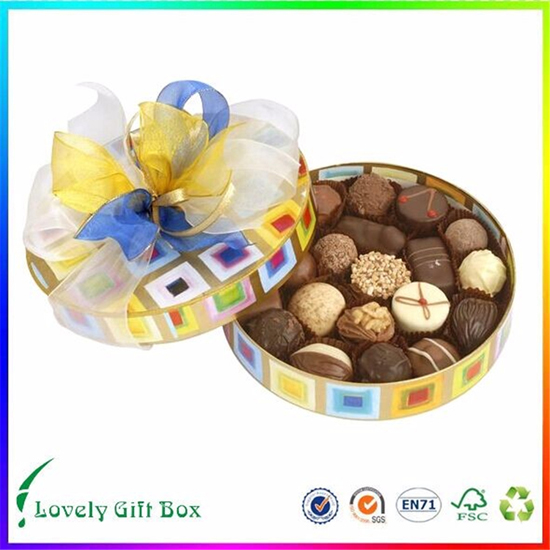 Round Chocolate Box