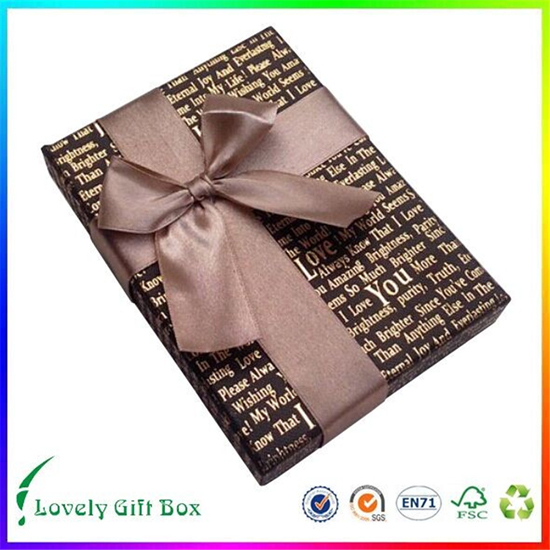 Chocolate Box With Ribbon