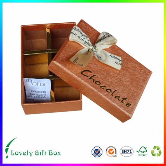 Chocolate Box With Ribbon